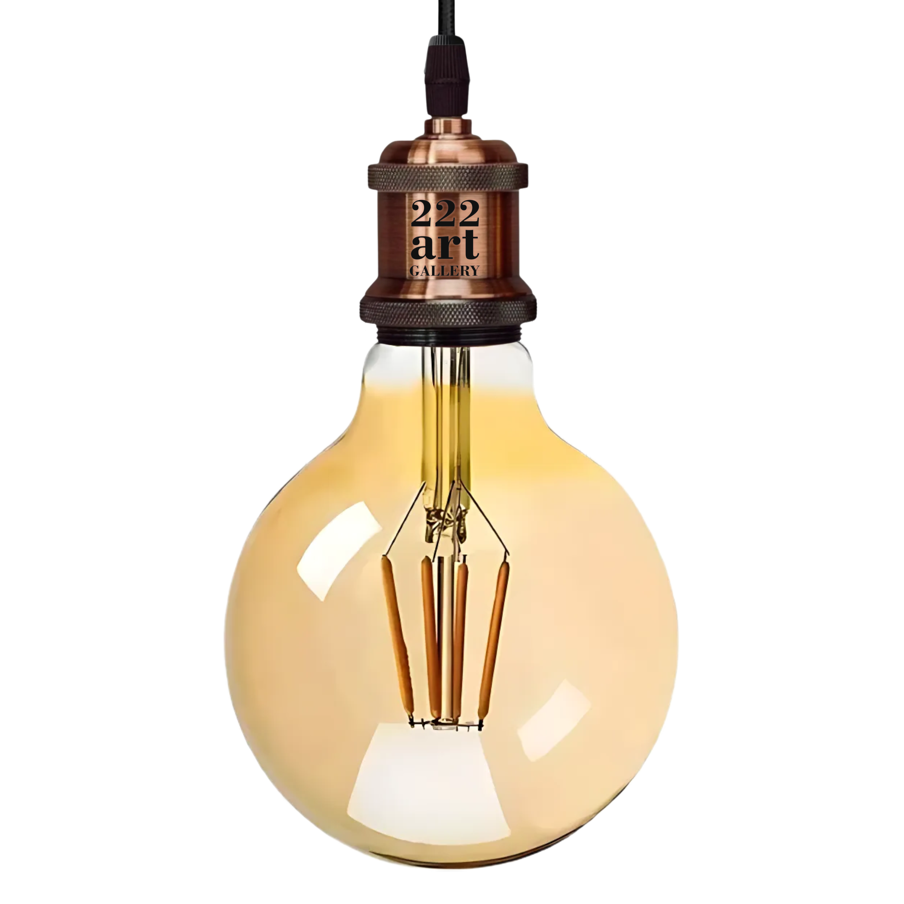 Lâmpada Esférica LED G80 Filamento Vintage 4W 2200K – Iluminação