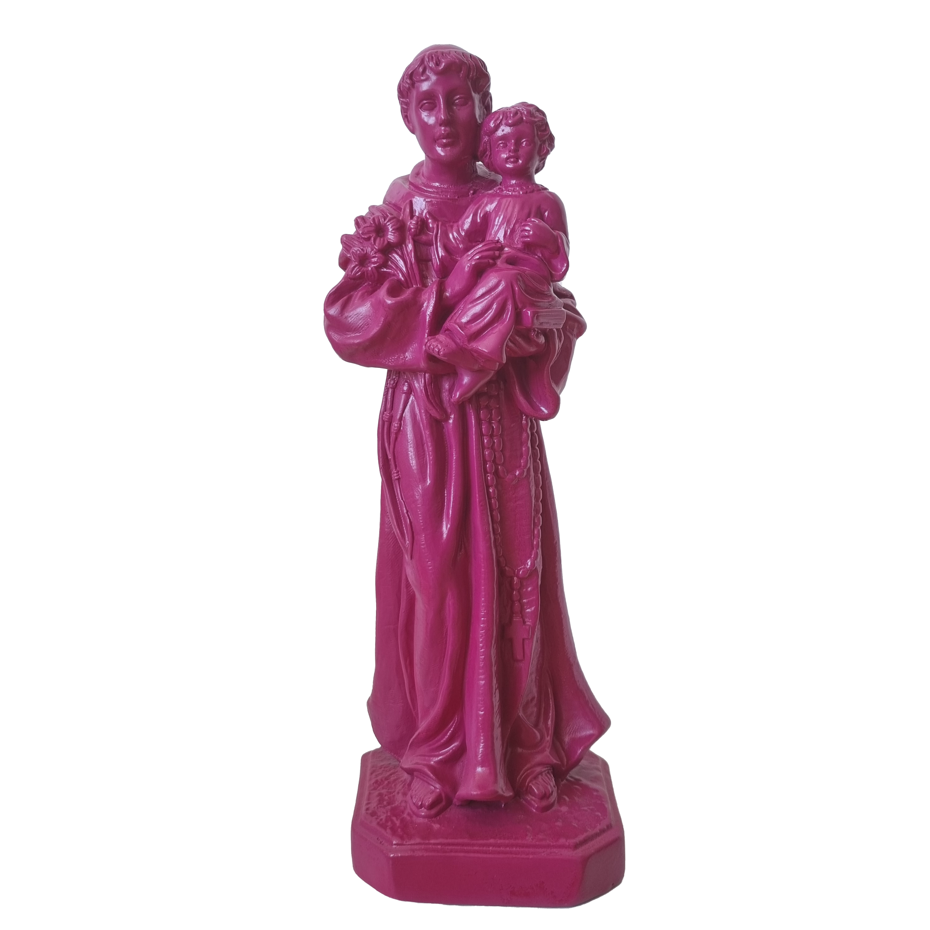 Imagem de Santo Antônio, Rosa 40 cm