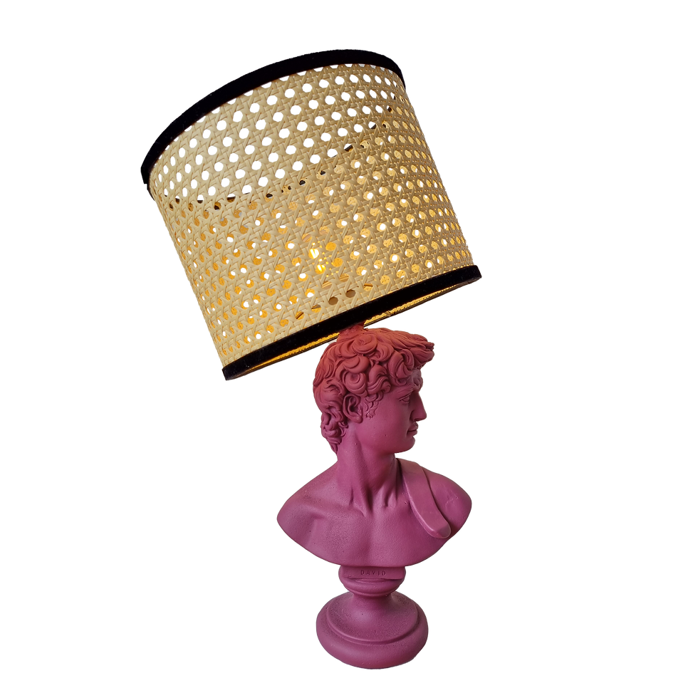 Miniatura: Base Luminária Davi, Magenta 3