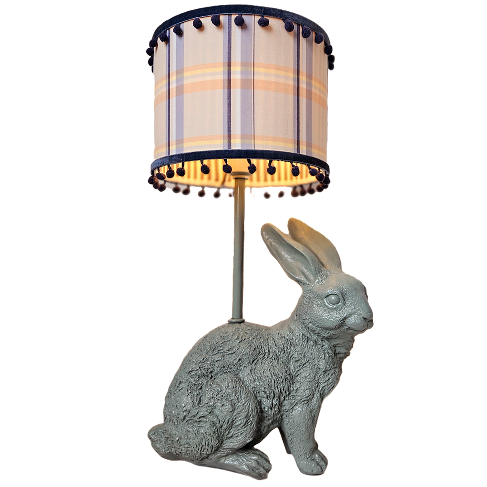 Miniatura: Base Luminária Coelho Lilo, cinza