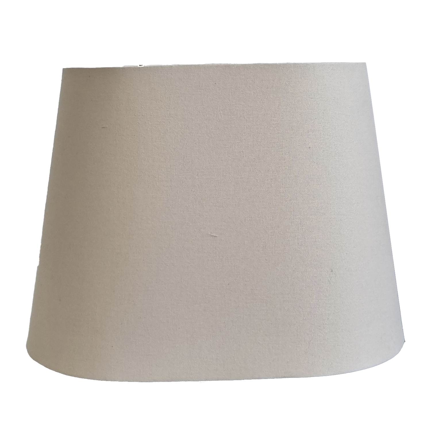 Pantalha Oval, Bege - 30x20x23x16x22cm