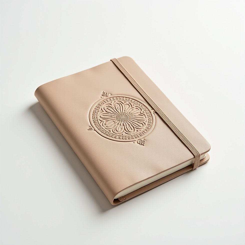 Handmade Embossed Journal