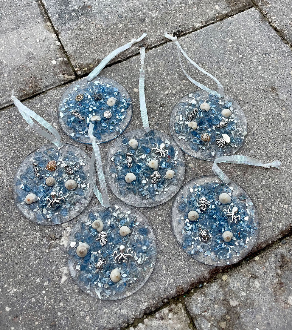 Thumbnail: Blue Crystal Ornament
