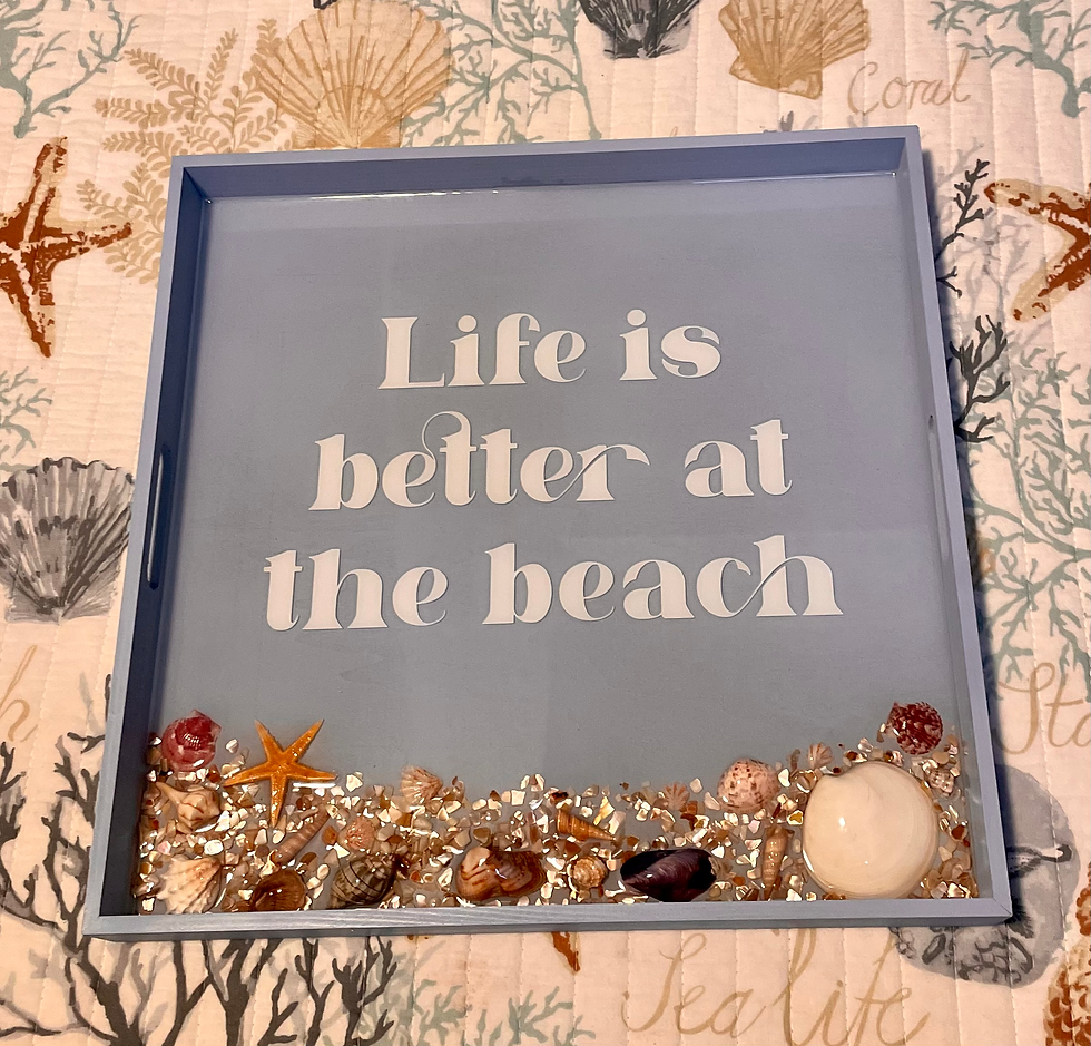 Thumbnail: Life is better at the beach Tray