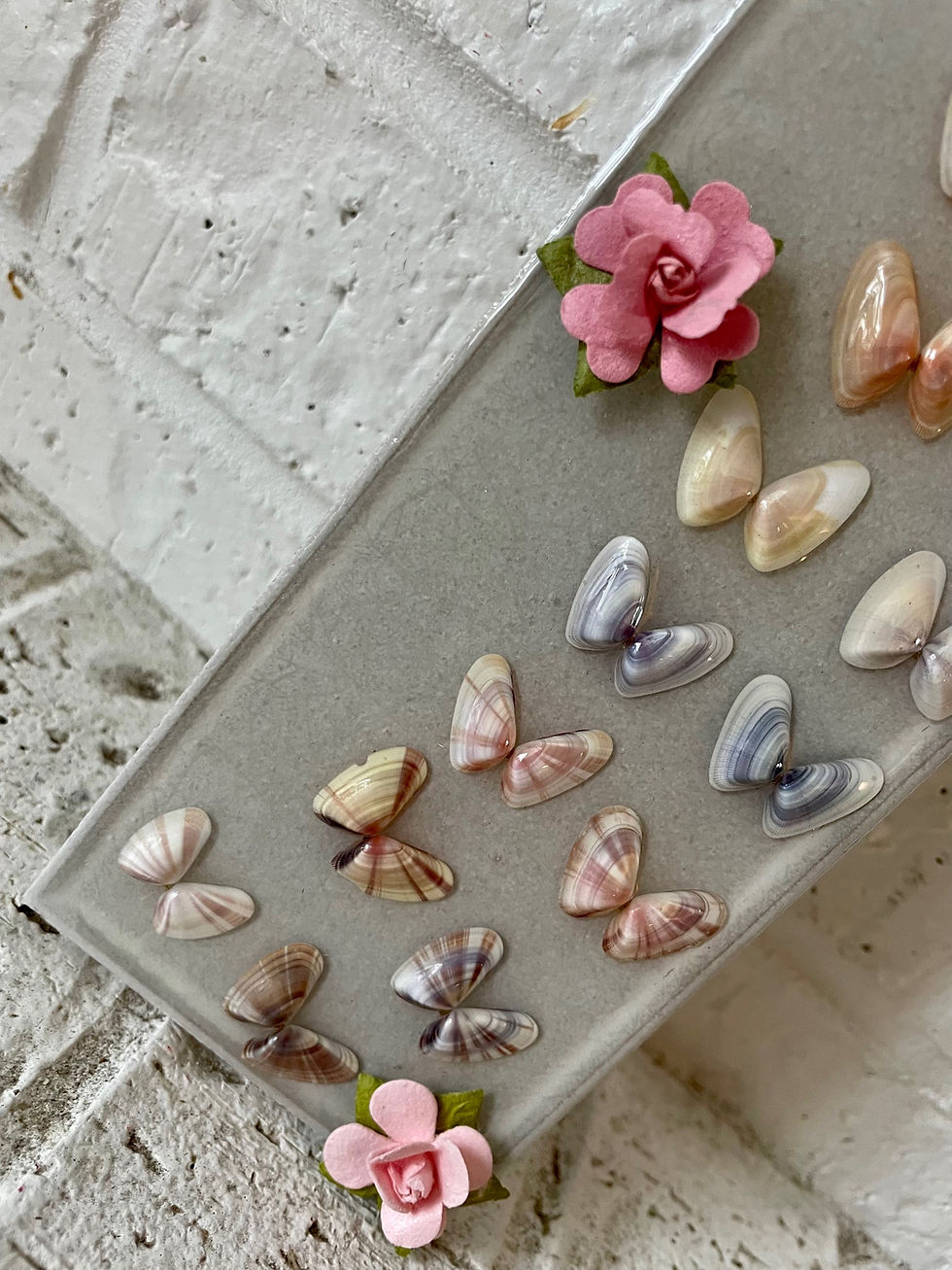 Thumbnail: Flock of Butterfly Tile Wallhanger