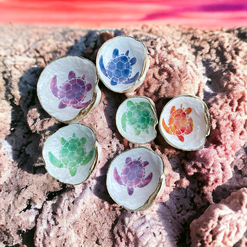 Thumbnail: Colorful Turtle Shell Dish