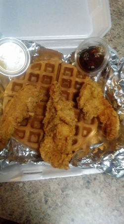 Chicken and Waffles