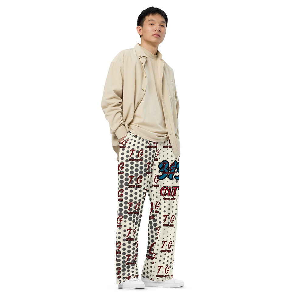 Thumbnail: THiRD GEAR  unisex wide-leg pants