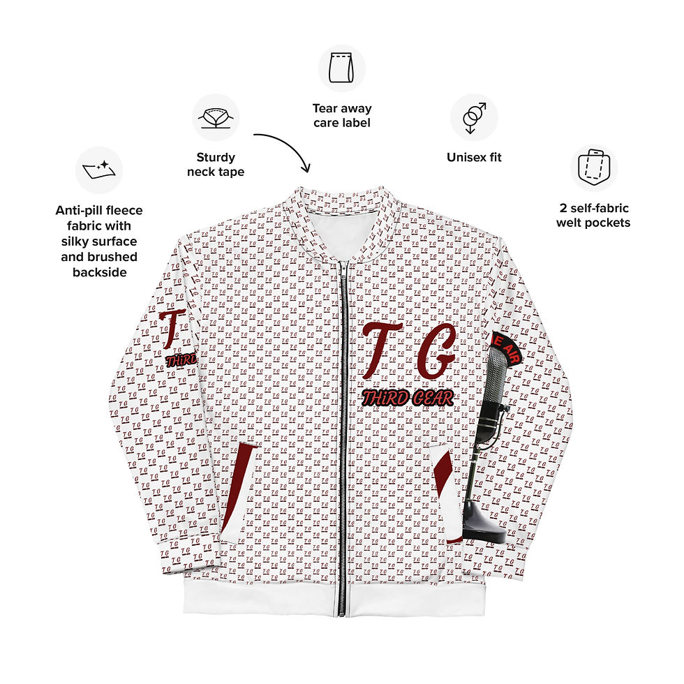 Thumbnail: THiRD GEAR  Unisex Bomber Jacket