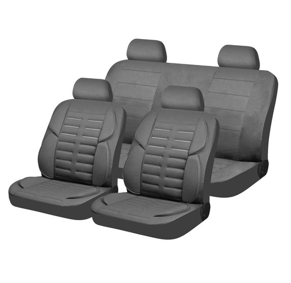 Sillones para auto de color gris platinado de la marca Michellin