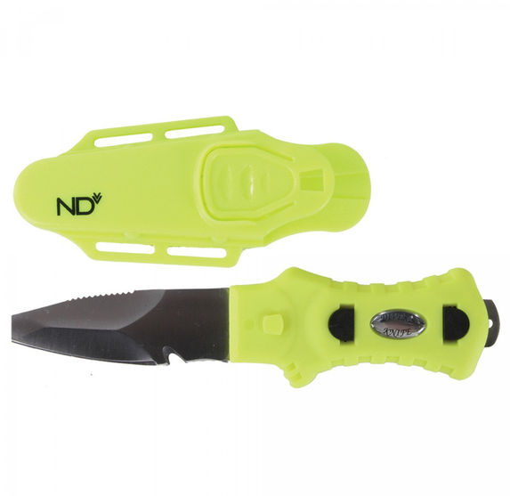 Cuchillo Kn167 de color amarillo especial para bucear