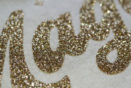 Vinil Textil Glitter panama