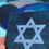 Thumbnail: Set of 4 Hebrew/Jewish Coasters- star of David  