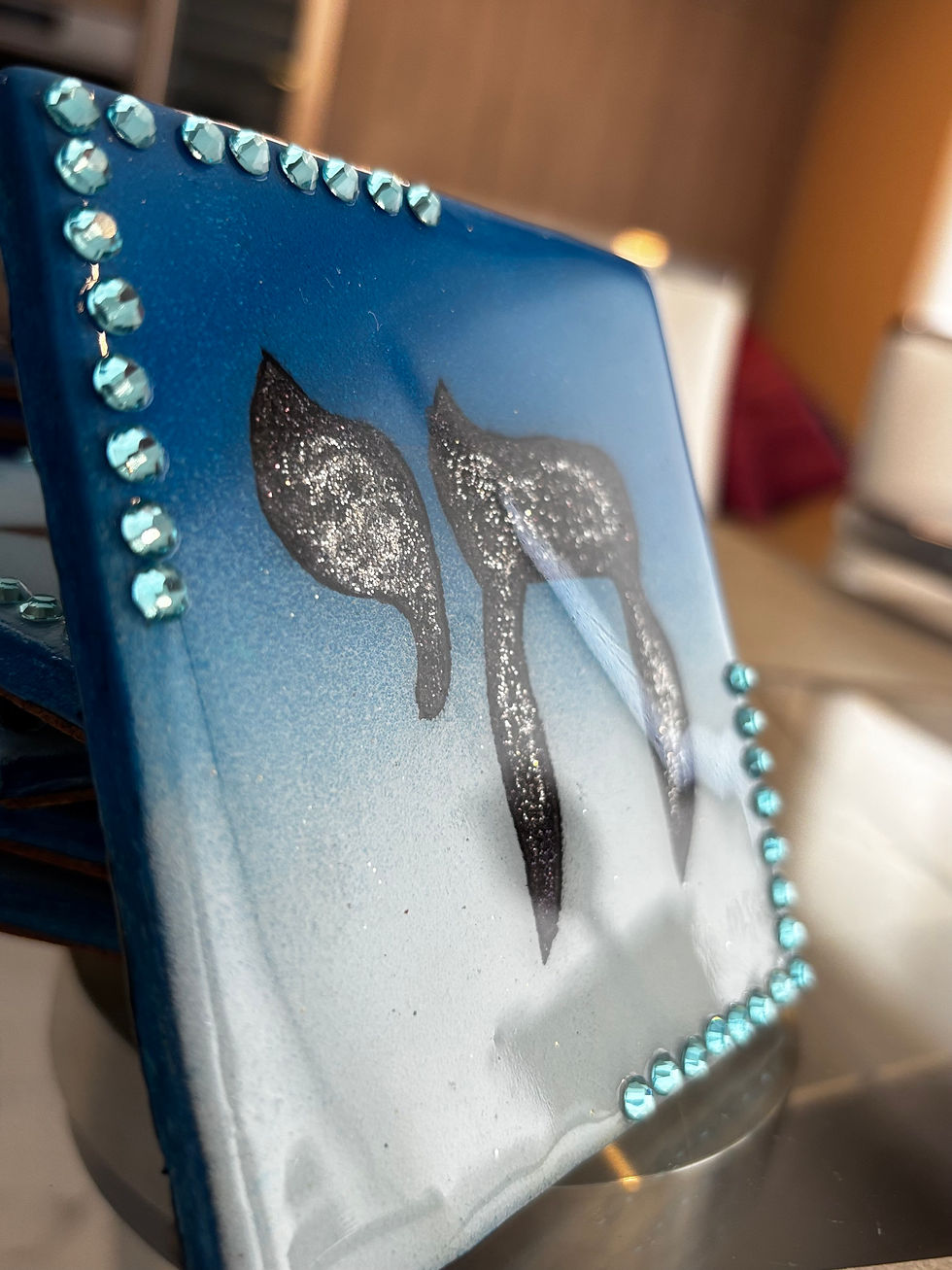 Thumbnail: Set of 4 Coasters - Chai - Life Blue