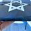 Thumbnail: Set of 4 Hebrew/Jewish Coasters- star of David  