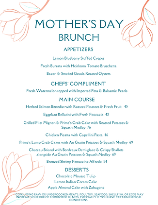 White Beige Floral Elegant Mother's Day Menu.png