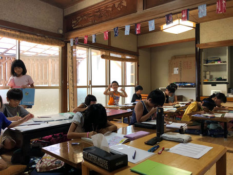 夏休みの放課後寺子屋みよし(7/24)