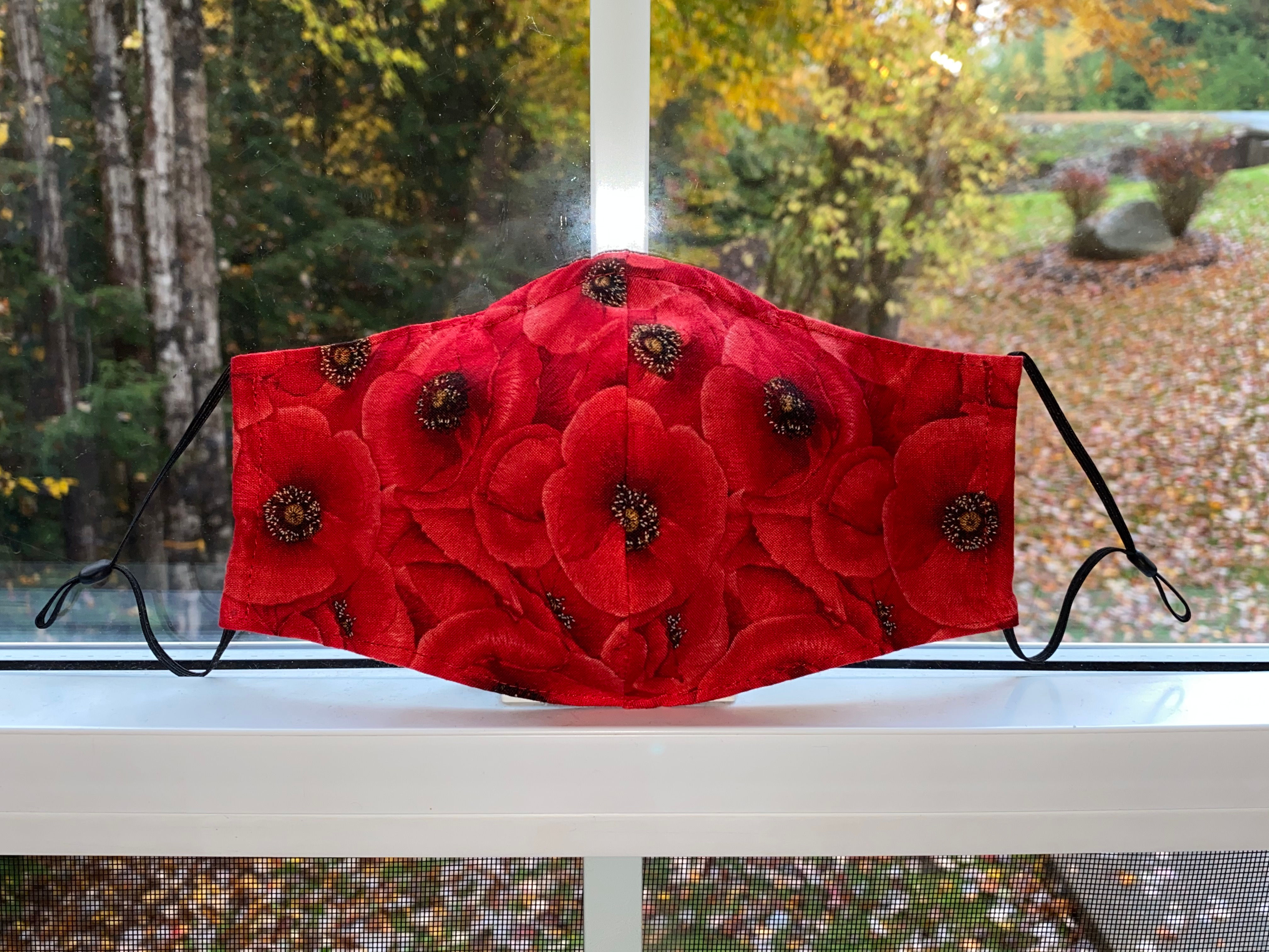 Face Mask - Poppies (Remembrance Day)