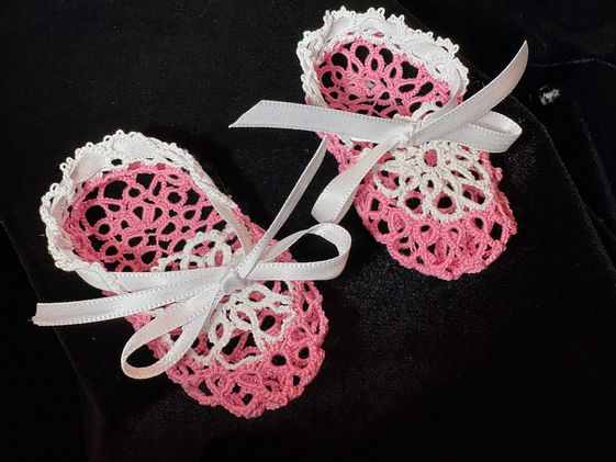 Booties for a baby Girl