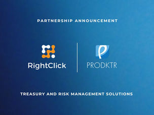 RightClick & Prodktr Join Forces to Deliver Enhanced Treasury and Risk Management Solutions for Financial Institutions