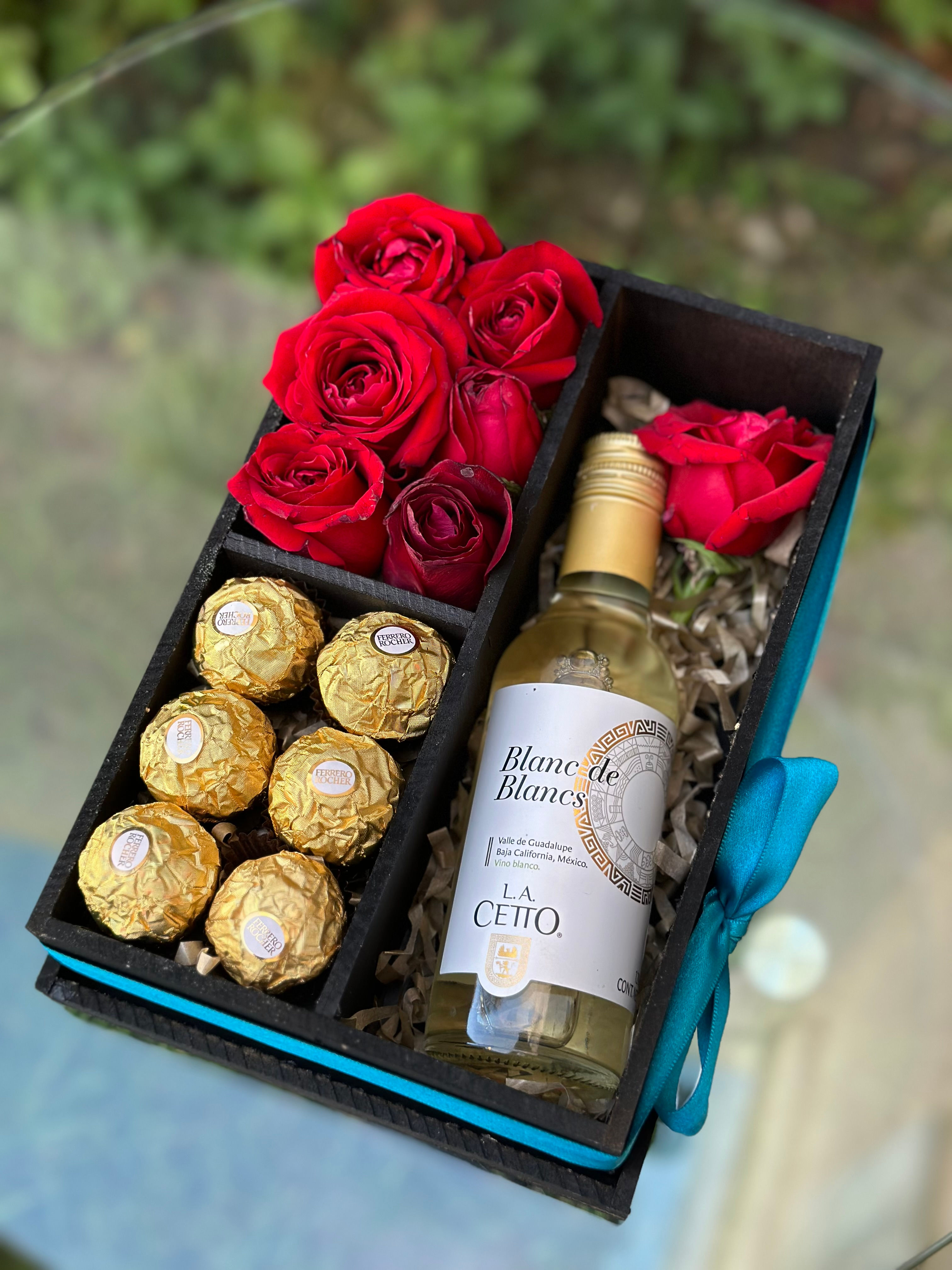 Caja mini vino