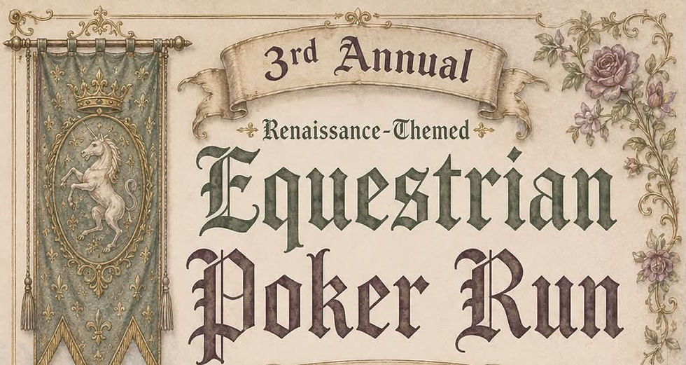 3rd Annual Poker Run