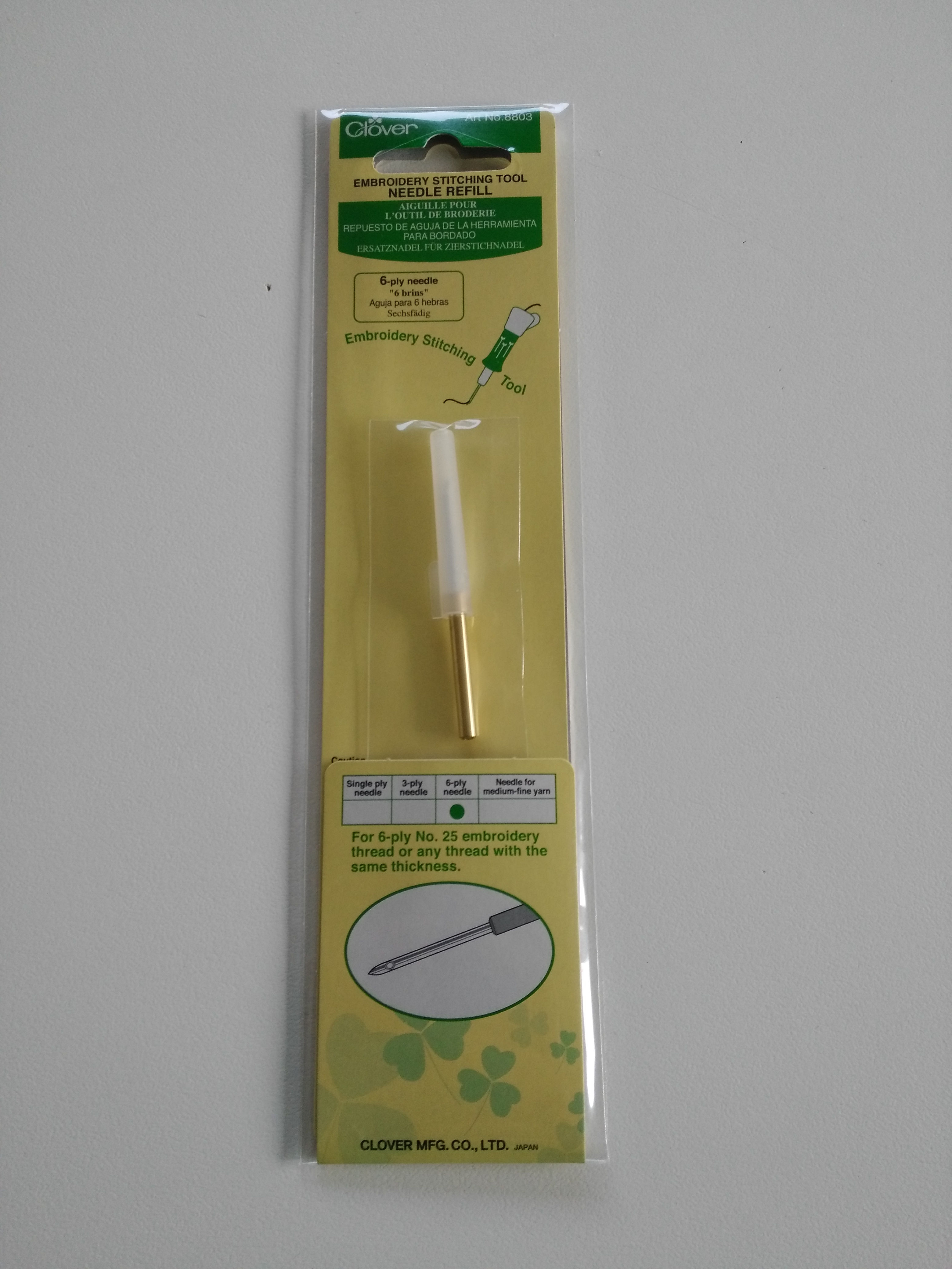 Punchnaald opzetstuk 6 draads