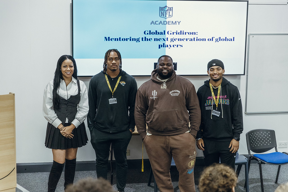 NFL Academy UK- Youth Mentorship Workshop