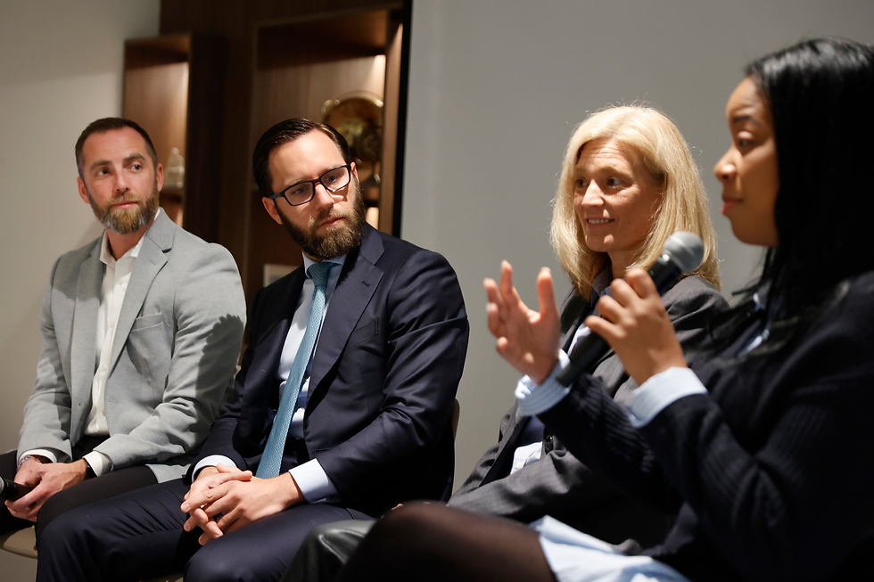 International Business Forum in Madrid Panel, featurin gDawn Apont CAO, NFL, Jaim Martin Owner of  M