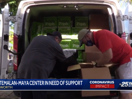 Guatemalan Maya Center feeding migrant families during pandemic