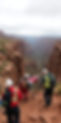 rescuers moving injured out of canyon