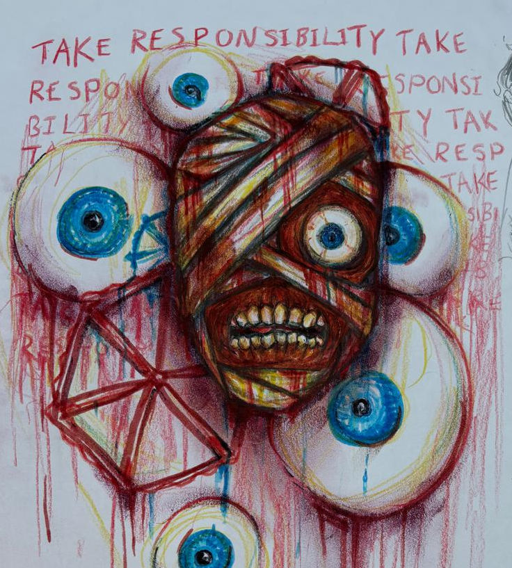 Mouthwashing game fan art