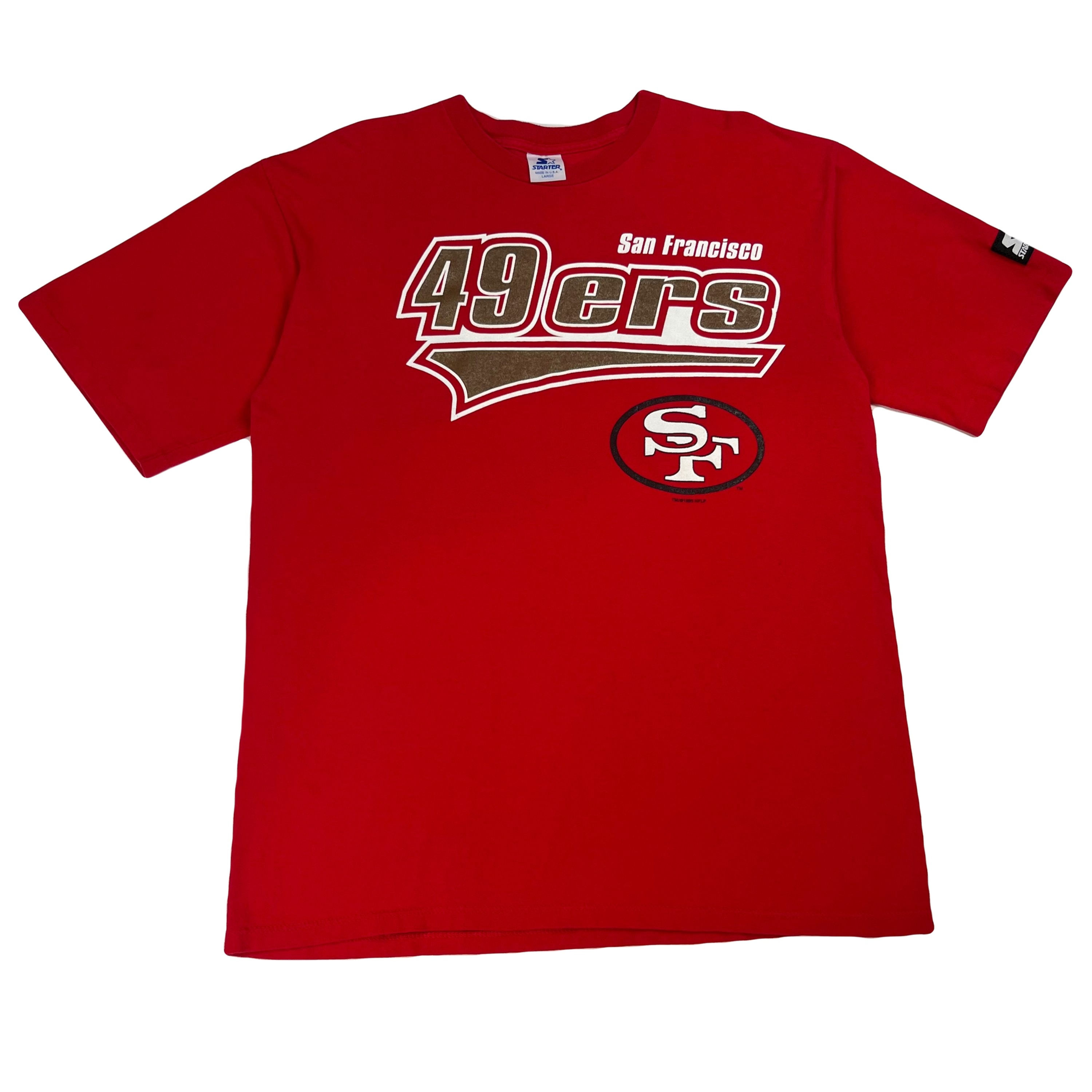 90s San Francisco 49ers Starter T-Shirt Size L