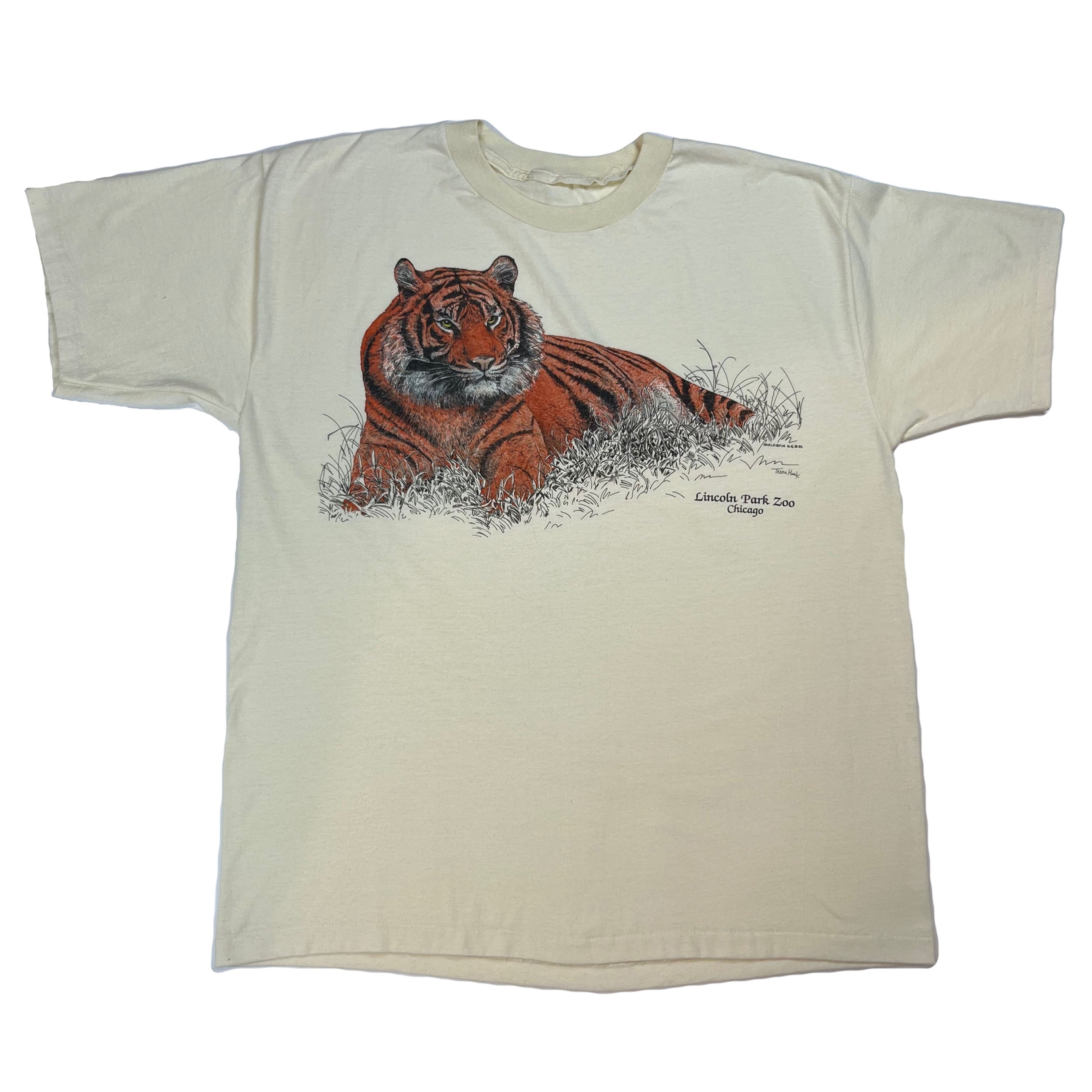 1985 Chicago Lincoln Park Zoo T-Shirt Size L
