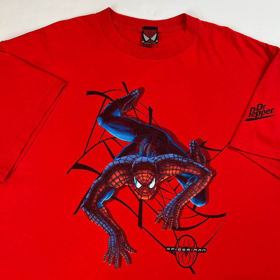 Thumbnail: Spider Man 2002 Movie T-Shirt Size XL