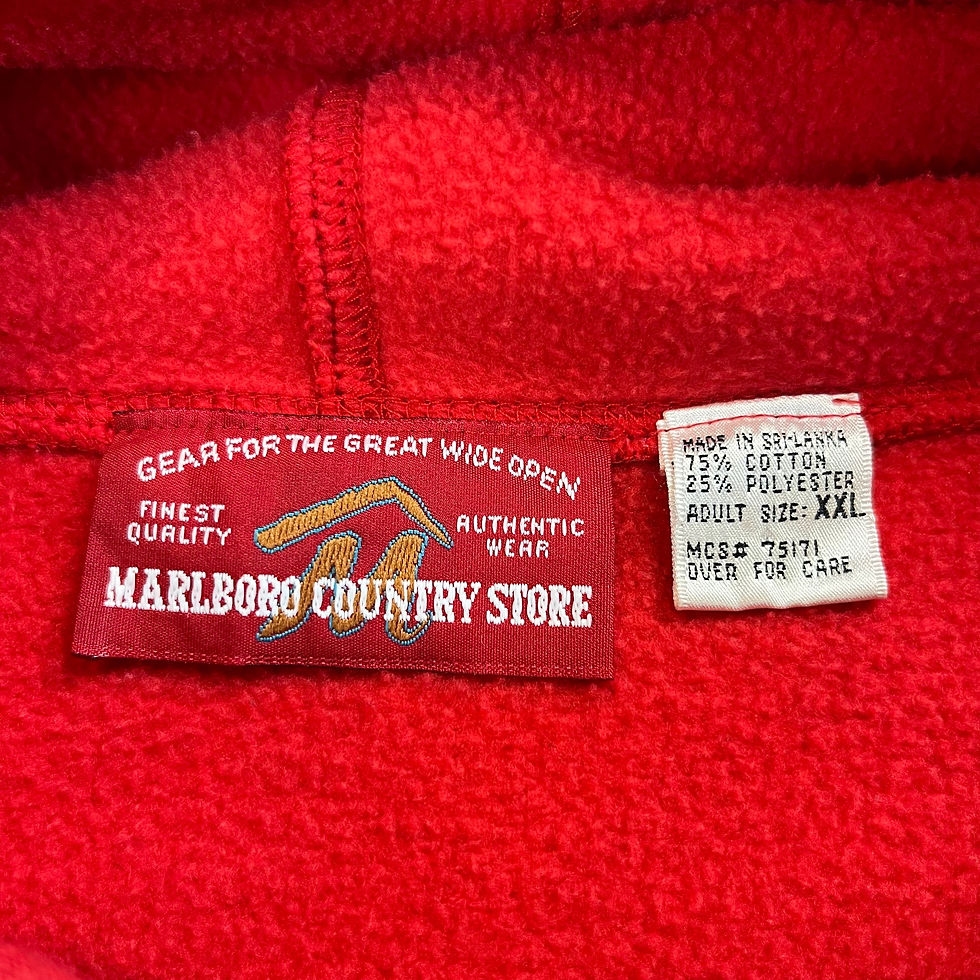 Thumbnail: Marlboro 90s Hoodie Sweatshirt Size XXL