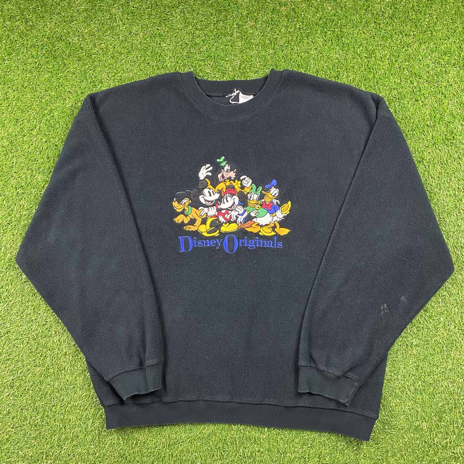 Early 2000s Disney Originals Fleece Crewneck Size XL