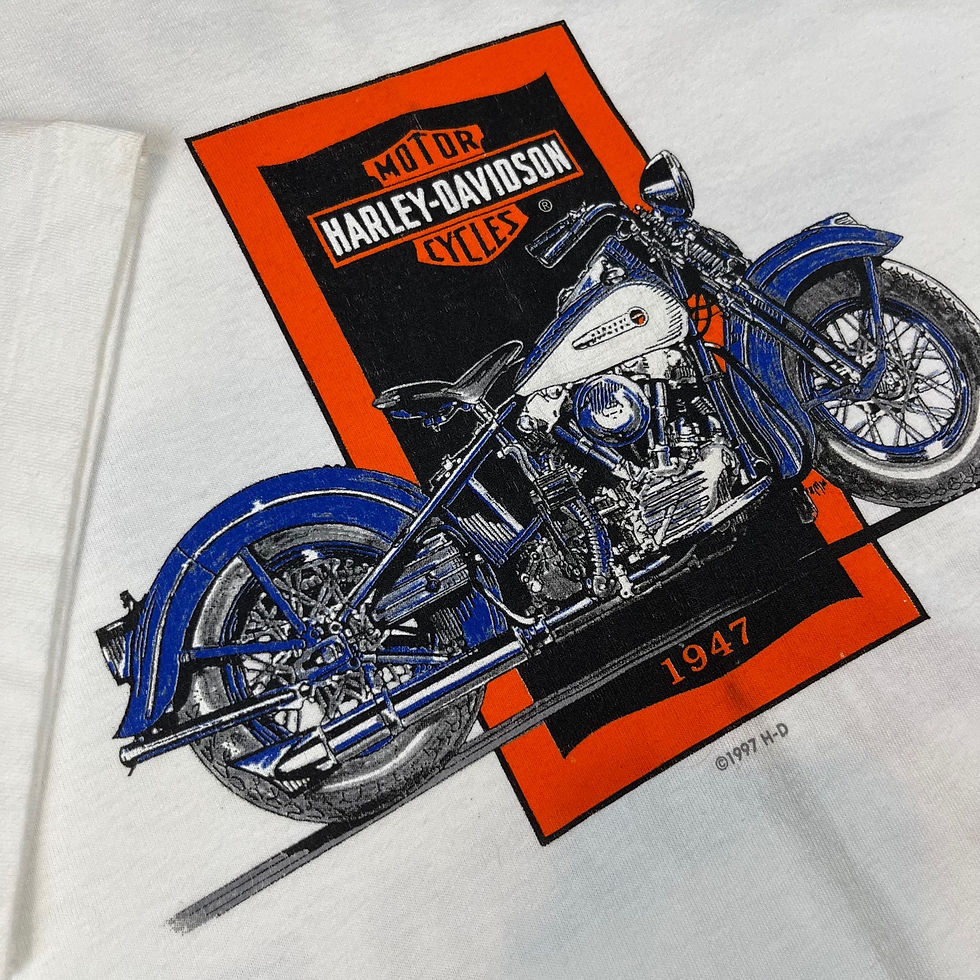 Thumbnail: 1997 Harley Davidson Motorcycle T-Shirt Size XXL