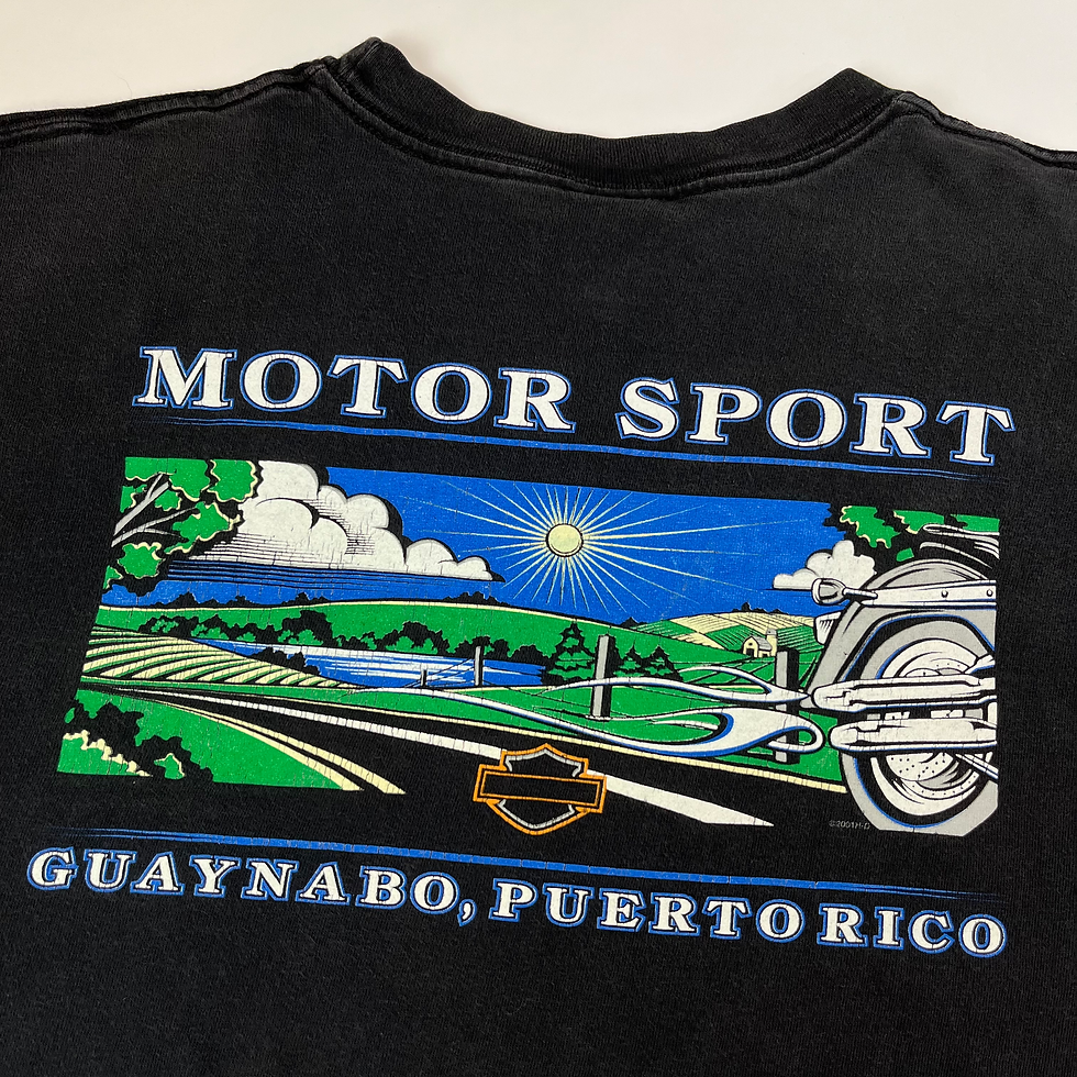 Thumbnail: Harley Davidson 2001 Flaming Bird T-Shirt Size L