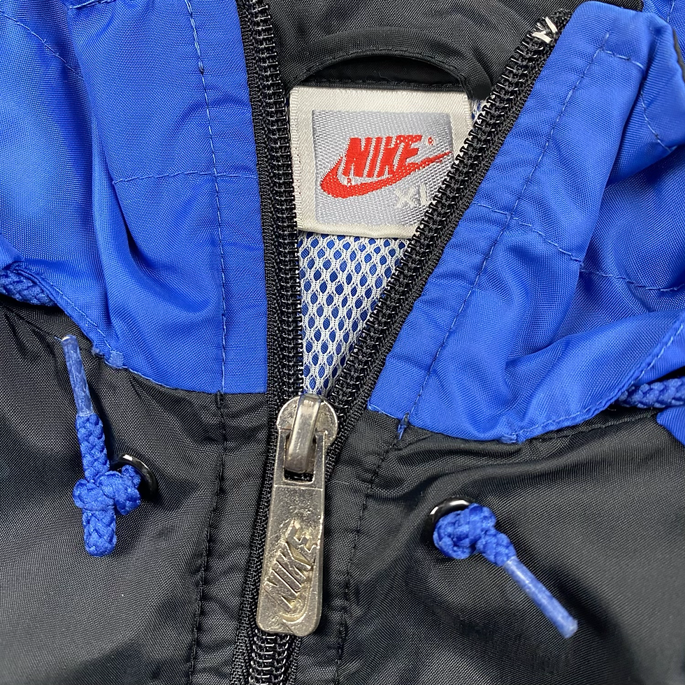 Thumbnail: 90s Nike Gray Tag Windbreaker Size XL