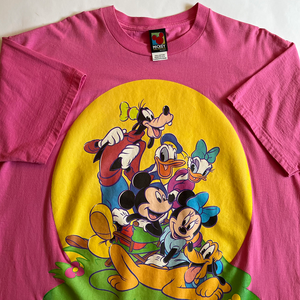 Thumbnail: 90s Disney Mickey T-Shirt Size XL