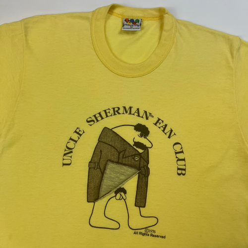 1976 Uncle Sherman Fan Club T-Shirt Size M | Common Love Vintage