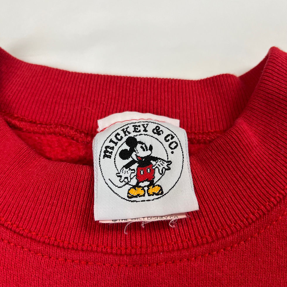Thumbnail: Mickey Mouse Disney 90s Crewneck Sweatshirt Size L