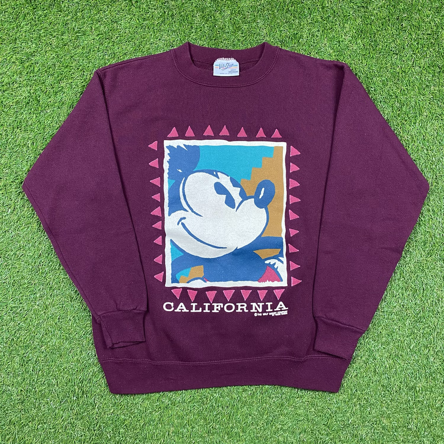90s Disney Mickey Mouse California Sweatshirt Size M