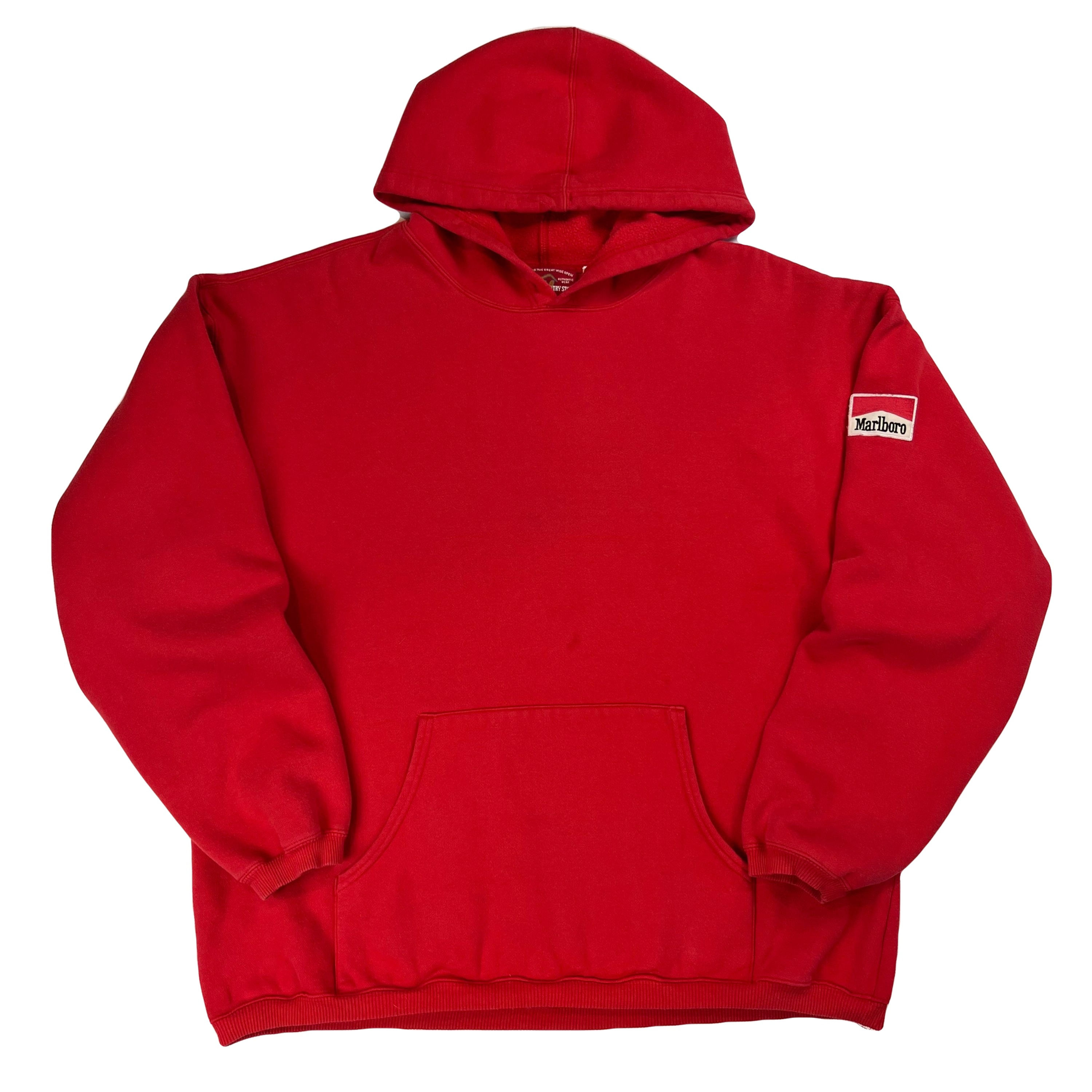 Marlboro 90s Hoodie Sweatshirt Size XXL
