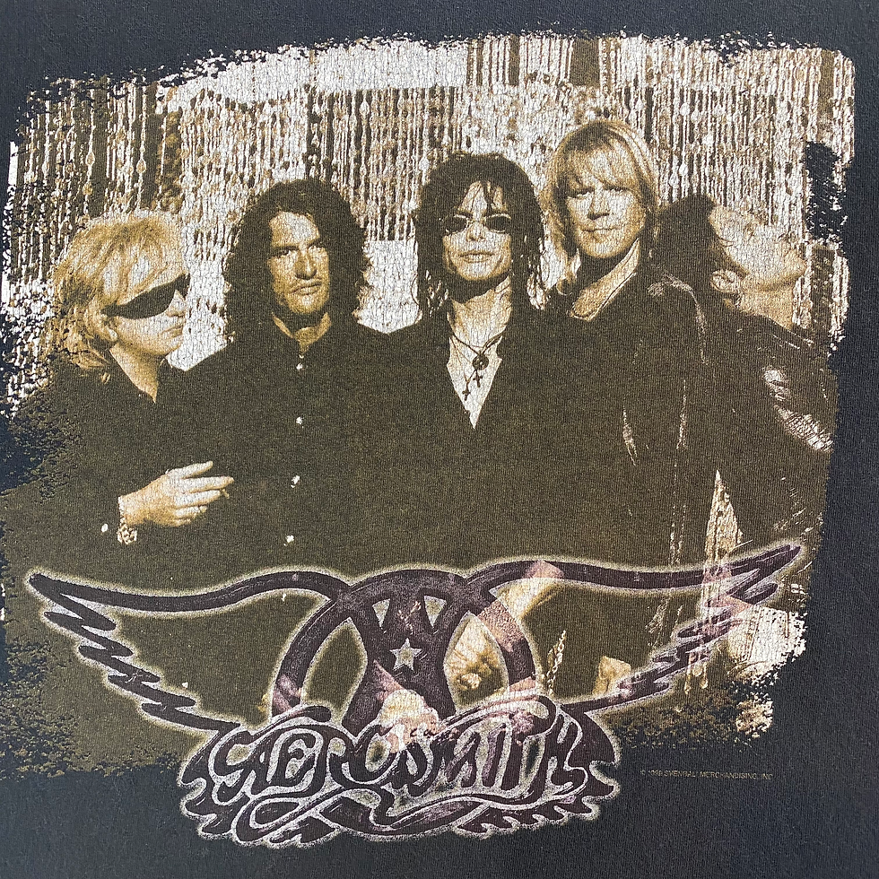 Thumbnail: 1999 Aerosmith Nine Lives World Tour T-Shirt Size M
