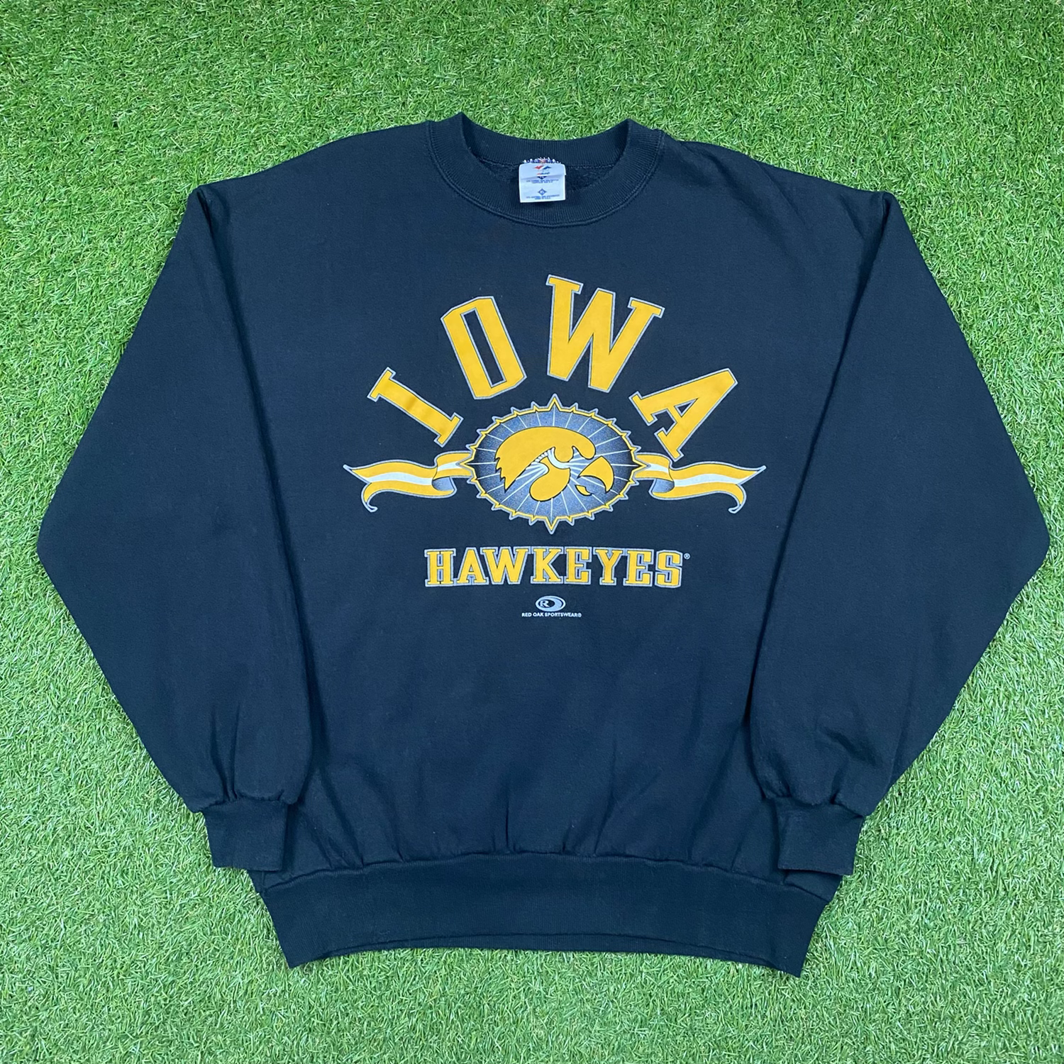 90s University of Iowa Hawkeyes Crewneck Sweatshirt Size L
