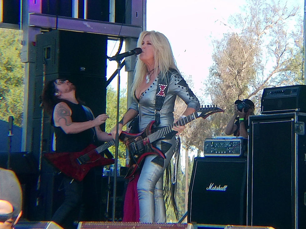 Lita Ford delivers the goods