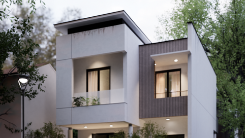 Rendering Vivienda Unifamiliar