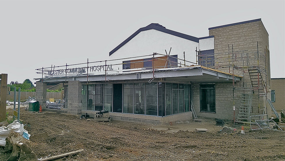 Bicester Community Hospital in Progress